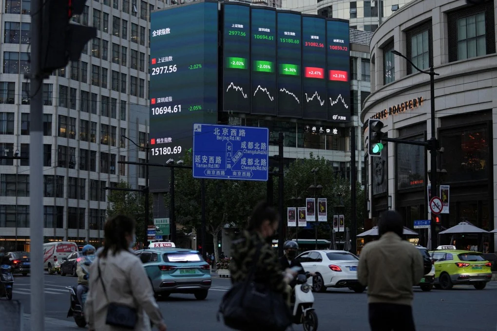 Hong Kong stock market slump