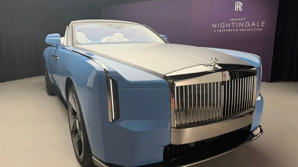 Rolls-Royce electric convertible