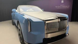 Rolls-Royce electric convertible