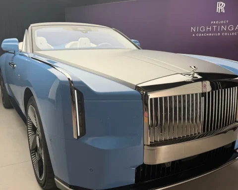 Rolls-Royce electric convertible